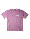 Pile fabric Tee - purple