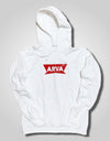 ARVA LOGO PARKAR white