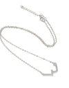 LJ original necklace 24k white gold