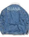 RUANA DENIM BOA JACKET