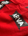 ARVA LOGO LONG T-SHIRT red