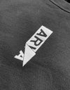 ARVA BACK LOGO TRAINER black