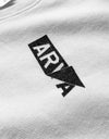 ARVA BACK LOGO TRAINER white