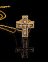 Full diamond cross necklace LARGE