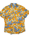 Botanical Aloha Shirt yellow