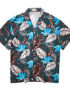 Botanical Aloha Shirt khaki