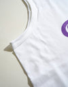 Pale Logo Tank Top white