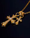 Lumie original cross necklace 2連