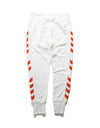 LUMIERE FIT SWEAT PANTS white