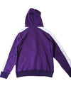 SIDE LOGO BIG HOODIE purple