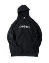 Moon Logo Hoodie black