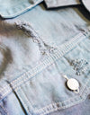 GRADATION DENIM JACKET