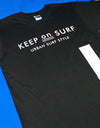 Keep on Surf LINE Tee Black