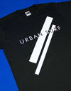 URBAN SURF Tee Black×White