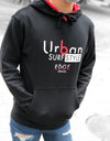Urban SURF パーカー Black×Red
