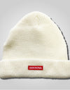 BOX LOGO KNIT HAT white