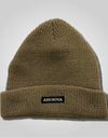 BOX LOGO KNIT HAT beige