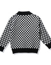 Kids checker cardigan 006