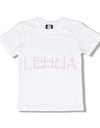 Kids t-shirt 010 white/light pink