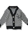 Kids checker cardigan 006