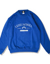 Sweat shirt 006 royal blue/acid blue