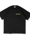 Metaleaf T-shirt 016 black/gold