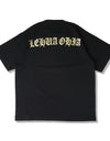 Metaleaf T-shirt 016 black/gold