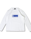 Long T-shirts 017 white/blue