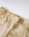 Ladys tiedye flared pants 002 beige