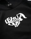 kids heart logo hoodie G011 black