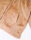 Kids fur outer 002 beige