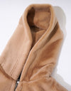 Kids fur outer 002 beige