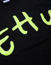 T-shirt 003 kids black/neon green