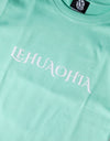 Kids T-shirt011 mint green/white