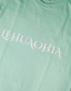 T-shirt011 mint green/white