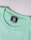 T-shirt011 mint green/white