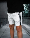 Luxury sports shorts white