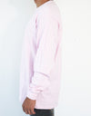 BACK REFLECTOR L/S TEE pink