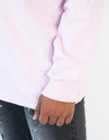 BACK REFLECTOR L/S TEE pink