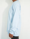 BACK REFLECTOR L/S TEE blue