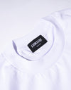 3D embroidery logo TEE white