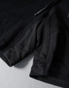 zip logo short pants black