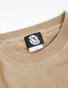 Long T-shirts 008 beige/black