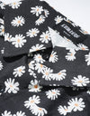 Flower Print Shirt black