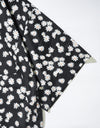 Flower Print Shirt black