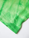 Kids tiedye t-shirts 015 spider green/white