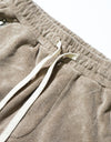Pile fabric Shorts - beige
