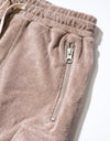 Pile fabric Shorts - beige