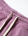 Pile fabric Shorts - purple