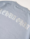 Metaleaf T-shirt 016 acid blue/silver